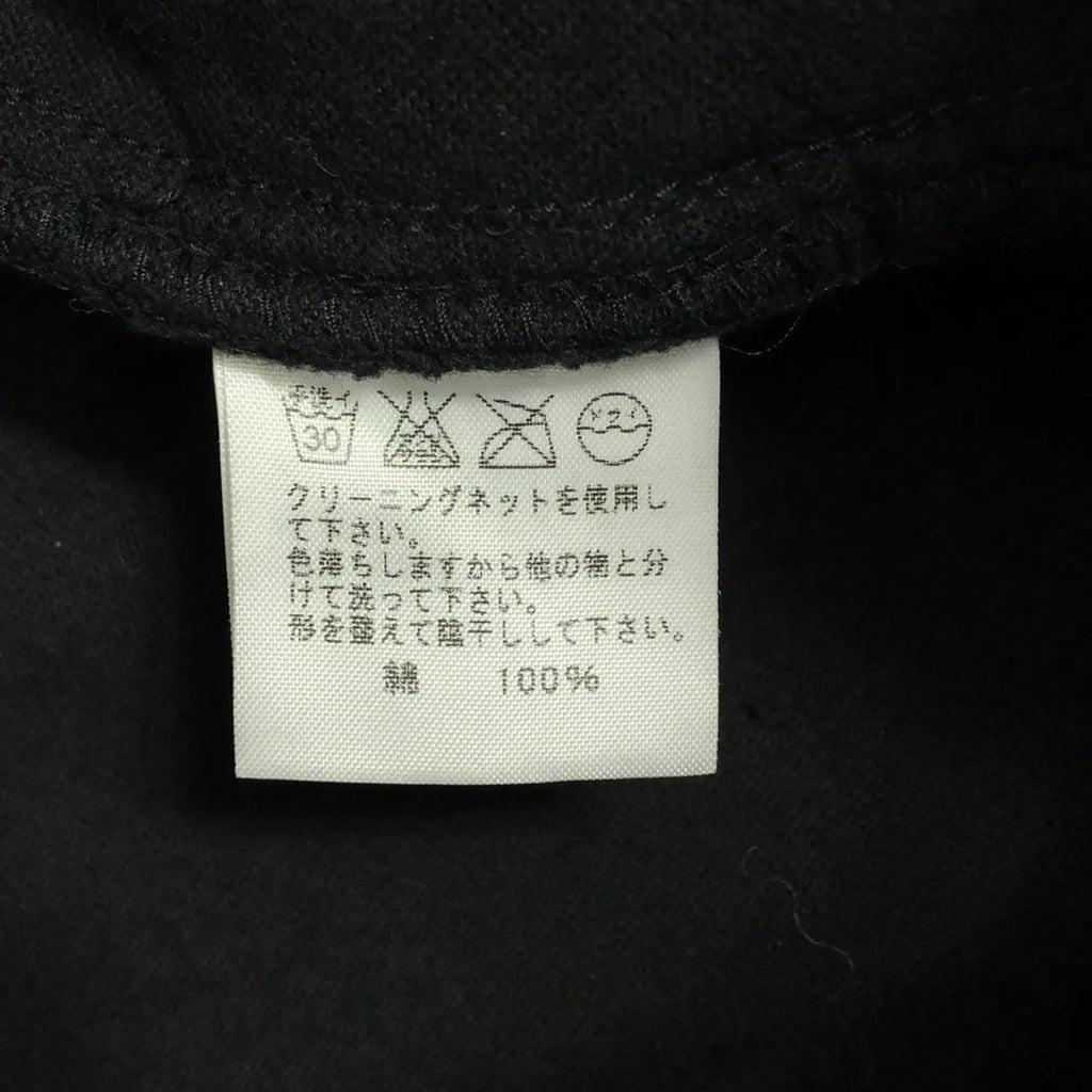 CABANE de ZUCCa / カバン ド ズッカ | インサイドアウト サイドライン ベロアパンツ | S | ブラック | メンズ