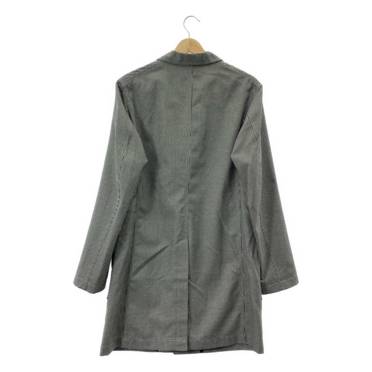 PRIVATE WHITE VC / 프라이빗 화이트 | 치토리 격자 총 무늬 숍 코트 | 4 | 남성