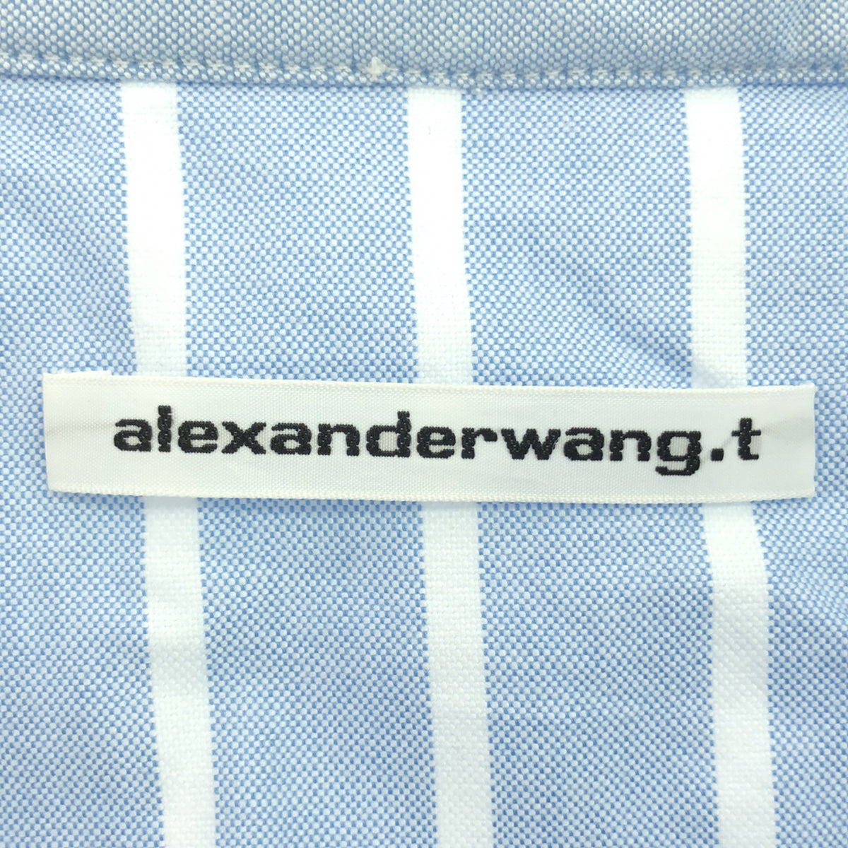 ALEXANDER WANG / アレキサンダーワン | OXFORD PADDED SHIRT JACKET ストライプ オックスフォード – KLD