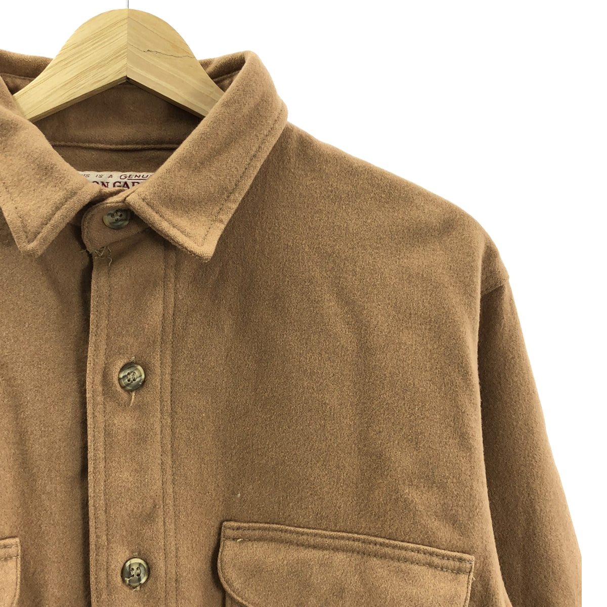 VINTAGE / ヴィンテージ古着 | FILSON GARMENT フィルソンガーメント / USA製 Jac-Shirt ヘビー ウール シャツ | 40 | ベージュ | メンズ