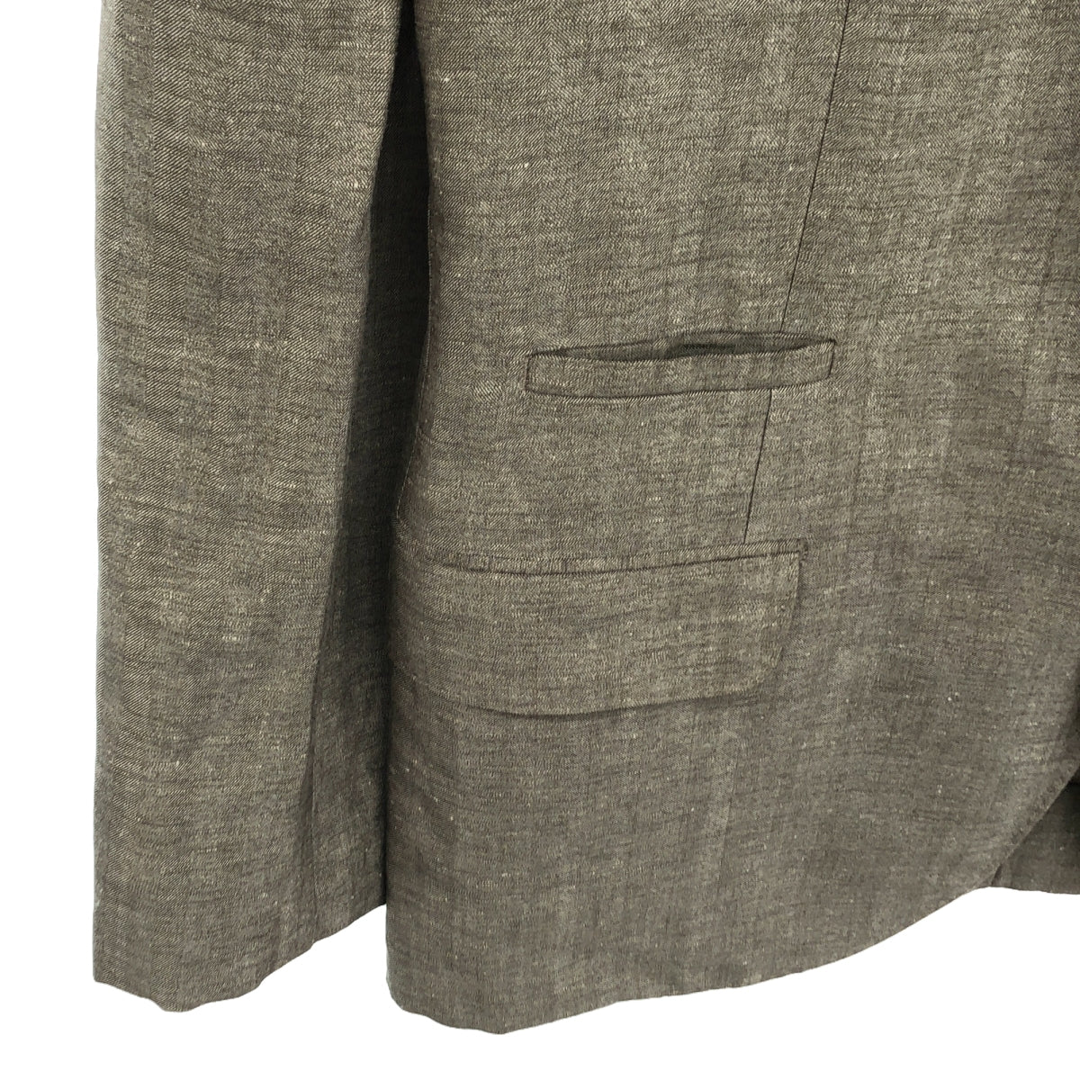 [Good Condition] BRUNELLO CUCINELLI | 3B Single Breasted Tailored Jacket | 46 | Gray | Men's