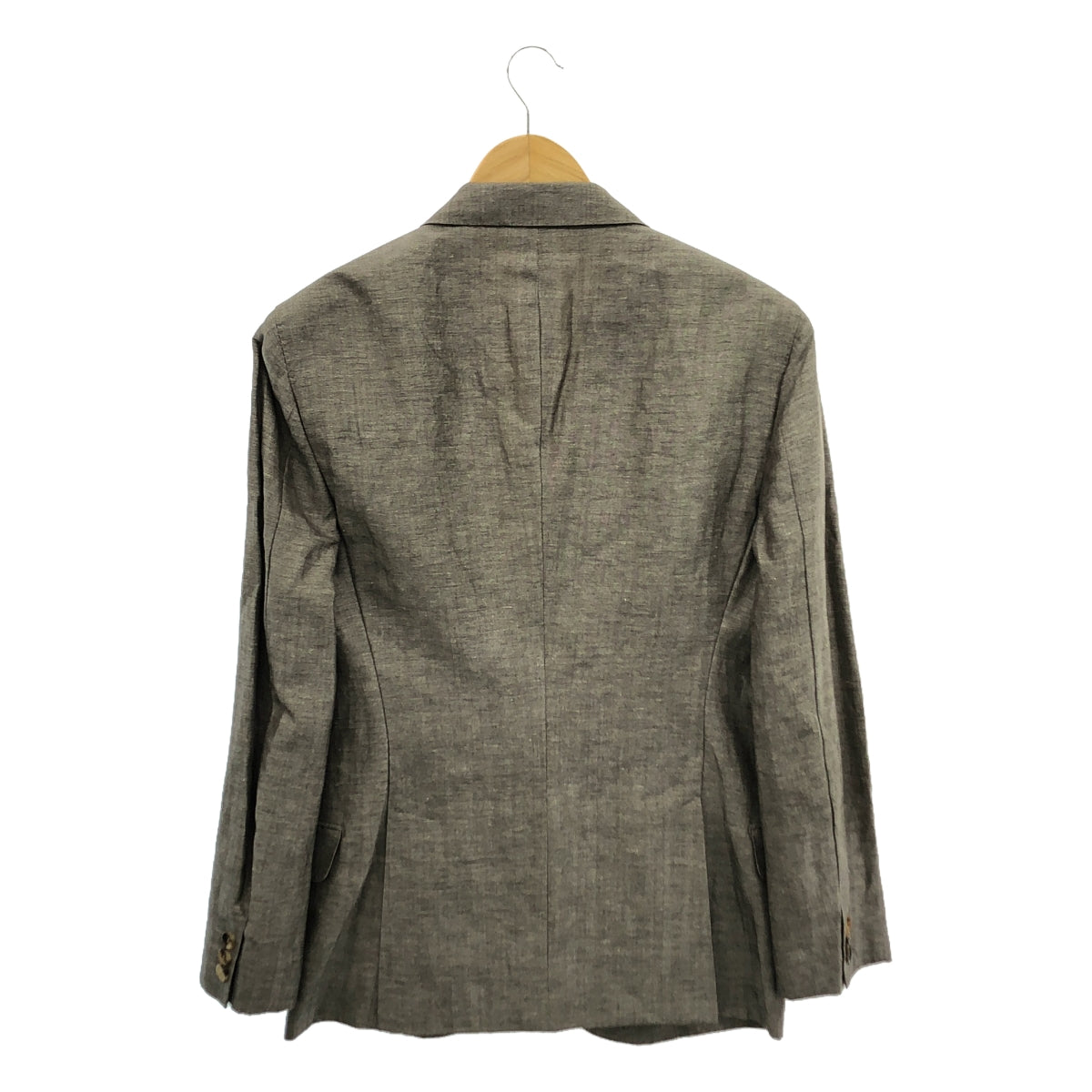 [Good Condition] BRUNELLO CUCINELLI | 3B Single Breasted Tailored Jacket | 46 | Gray | Men's