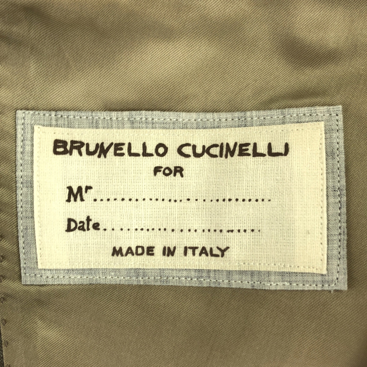 [Good Condition] BRUNELLO CUCINELLI | 3B Single Breasted Tailored Jacket | 46 | Gray | Men's