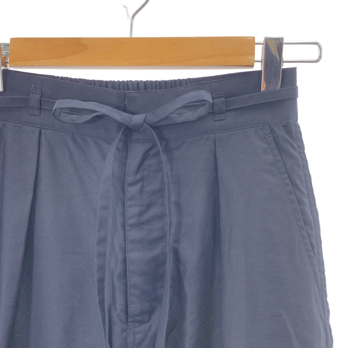 あーちゃん✨B&Y ツイル リボンベルト ワイドパンツ ツイル リボンベルト ワイドパンツ