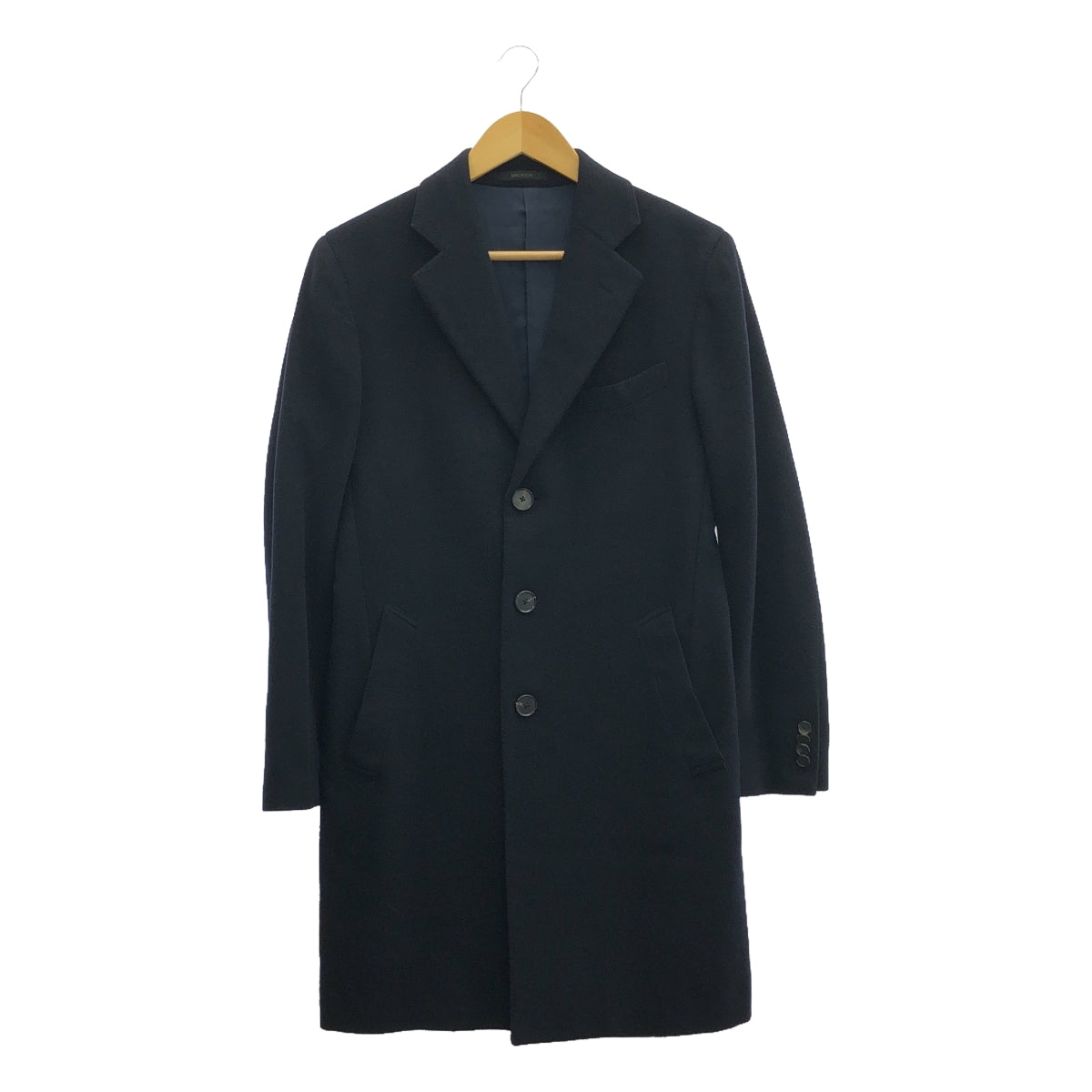 BARNEYS NEWYORK / 버니즈 뉴욕 | Loro Piana 캐시미어 체스터 코트 | 44 | 네이비 | 남성