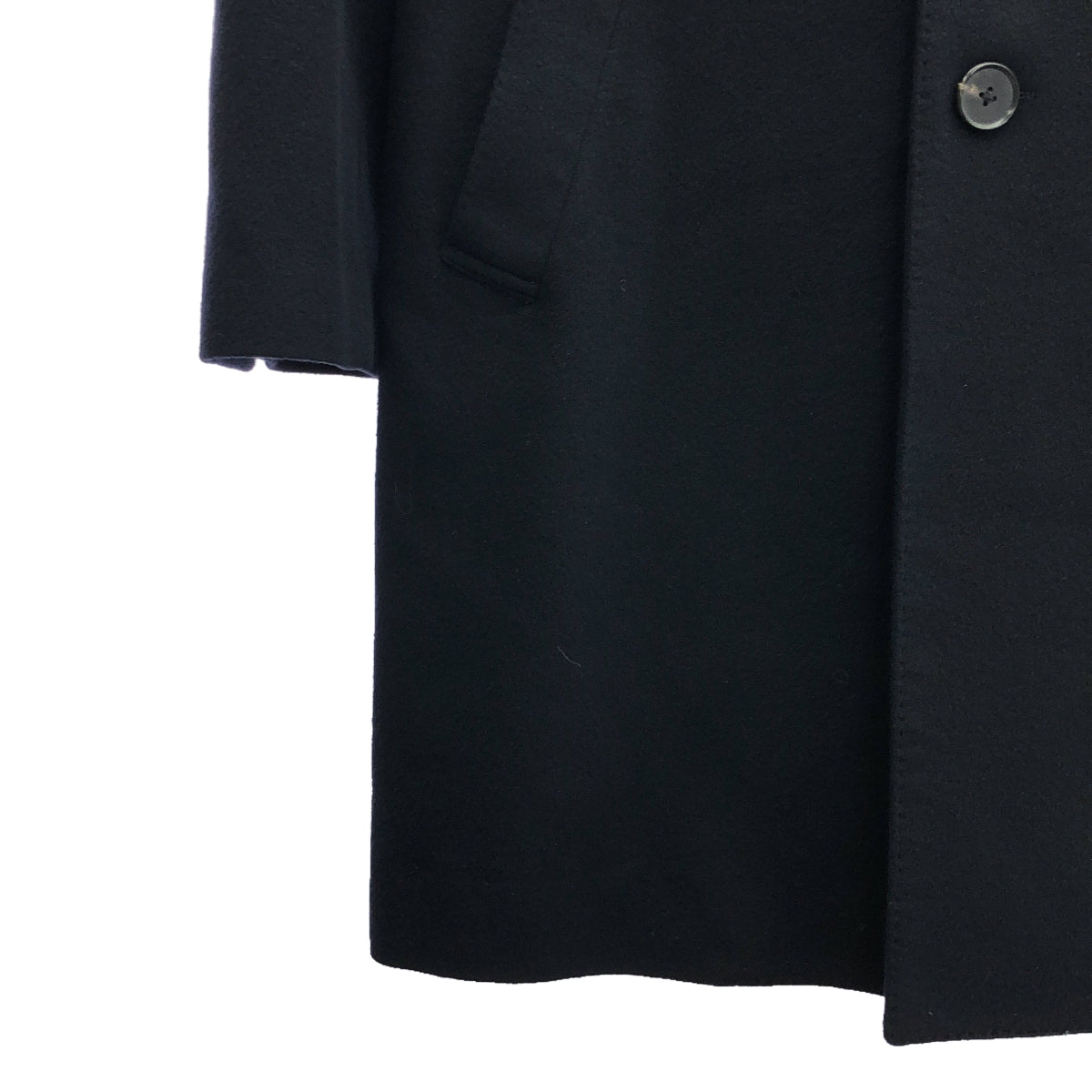 BARNEYS NEWYORK / 버니즈 뉴욕 | Loro Piana 캐시미어 체스터 코트 | 44 | 네이비 | 남성