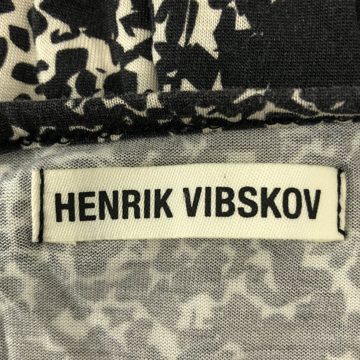 HENRIK VIBSKOV / ヘンリックヴィブスコフ | 総柄 オーバーシルエット ワンピース |