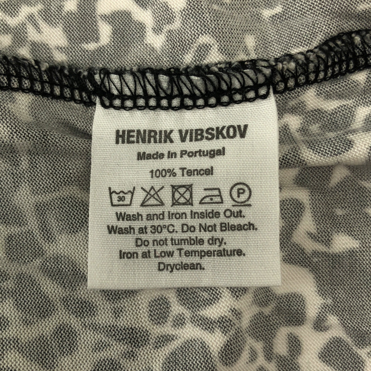 亨利克·維布斯科夫 / 亨利克·維布斯科夫 |通體印花超大連身裙 |