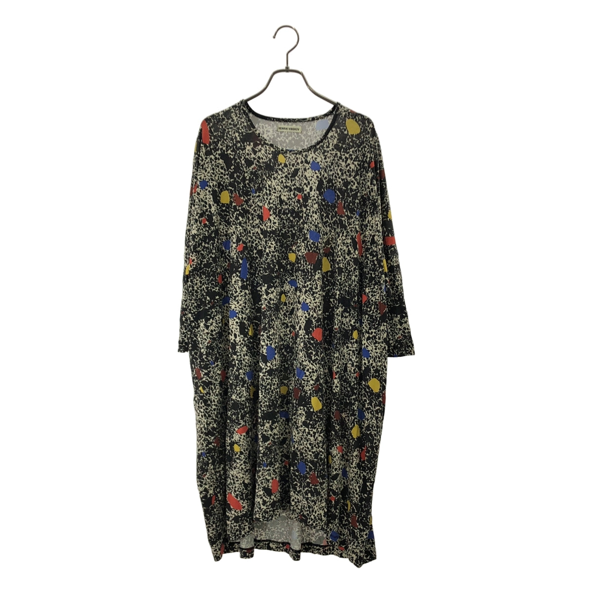 亨利克·維布斯科夫 / 亨利克·維布斯科夫 |通體印花超大連身裙 |