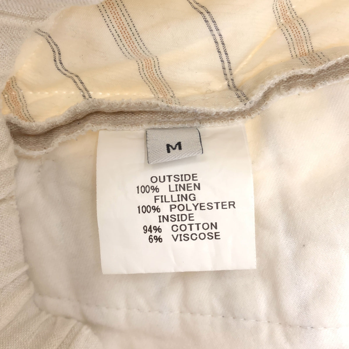 ECOLE DE CURIOSITES / エコール・ド・キュリオジテ | PANTS PHILIP リネン キルティングパンツ | M | アイボリー | レディース