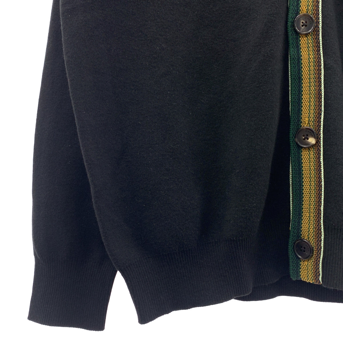 CABaN | 棉羊絨提花V領開襟衫 | L碼 |