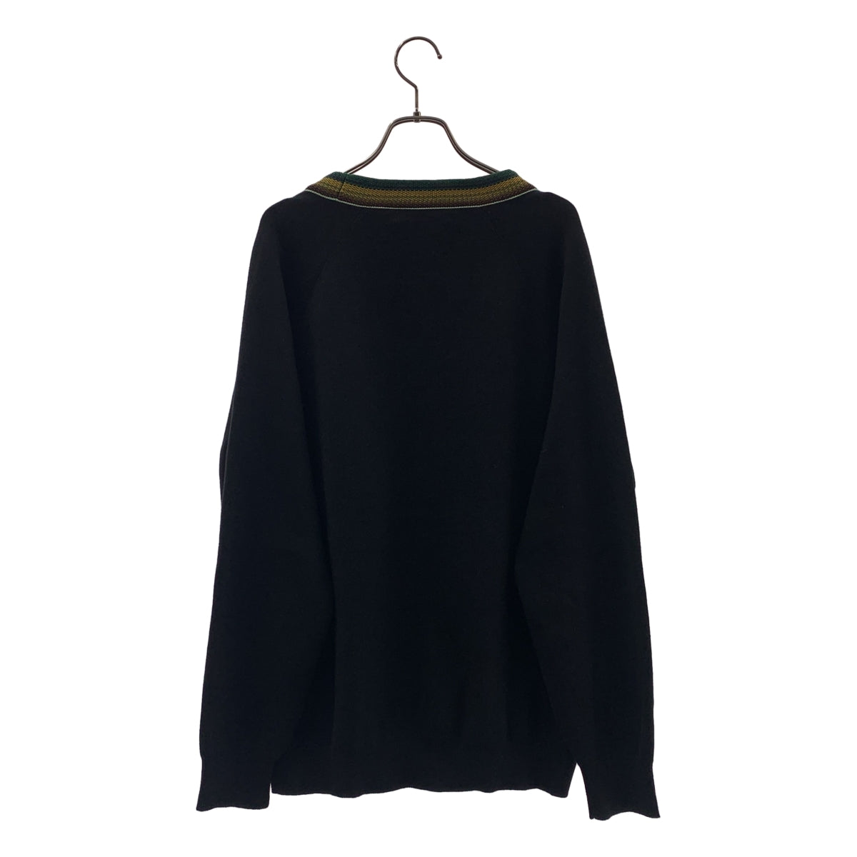 CABaN | 棉羊絨提花V領開襟衫 | L碼 |