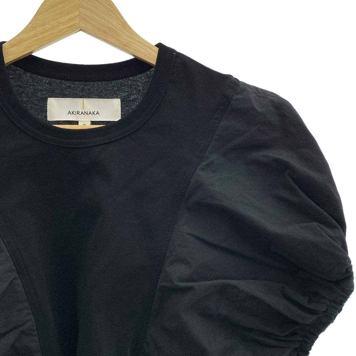 AKIRANAKA | 拼接褶袖套頭衫 | 尺寸 2 | 女款