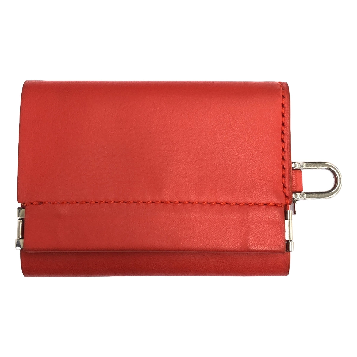 ED ROBERT JUDSON | DERRICK SHACKLE TRIFOLD WALLET | Red | Men's