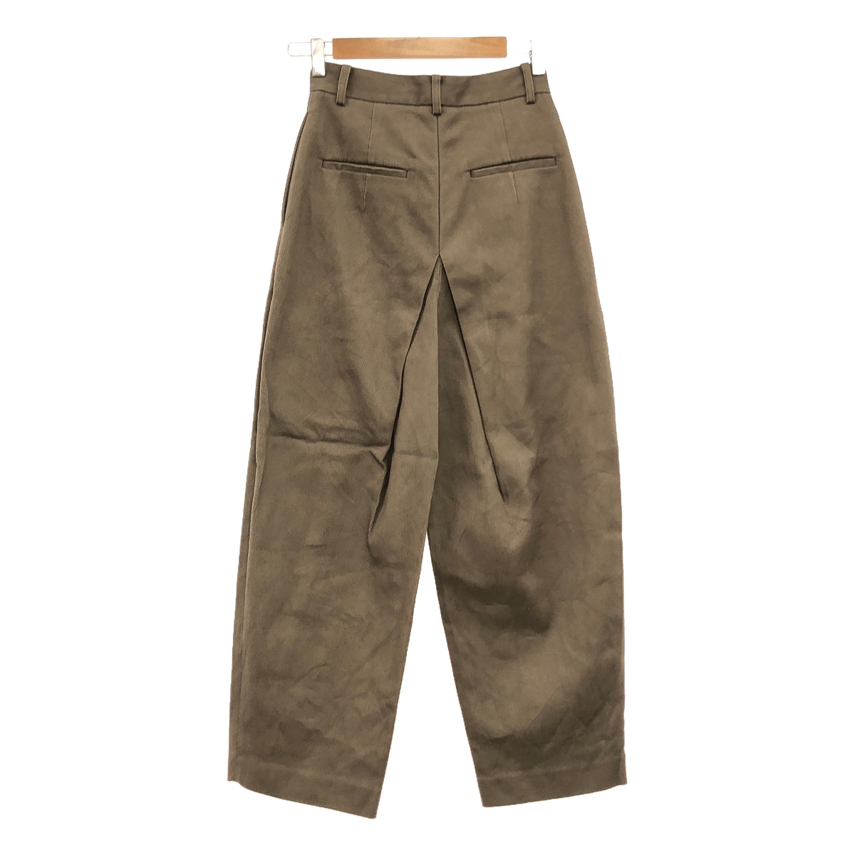 COLUMN / Column | Cotton pique pleated pants | 36 | Women's