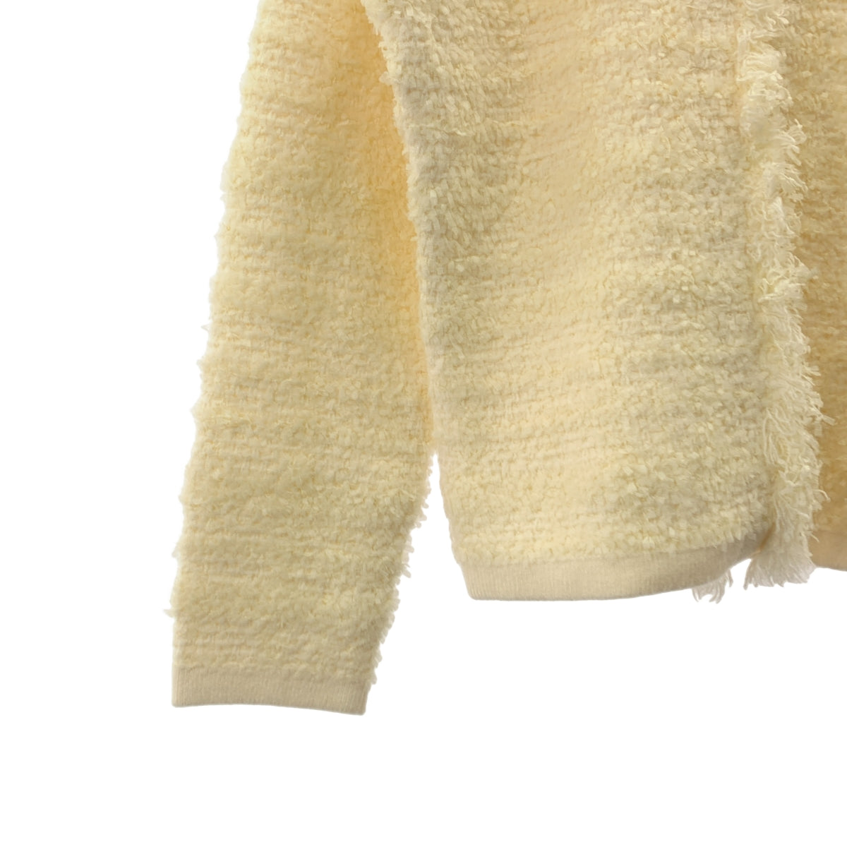 JENNE / ジェンヌ | リボンツイードニットジャケット | M | レディース