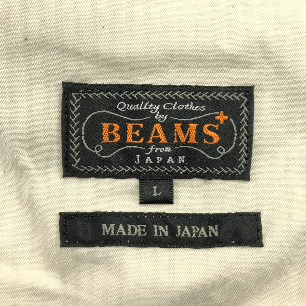 BEAMS PLUS / ビームスプラス | 2 Pleats Tapered Twill プリーツ チノパンツ | L | メンズ