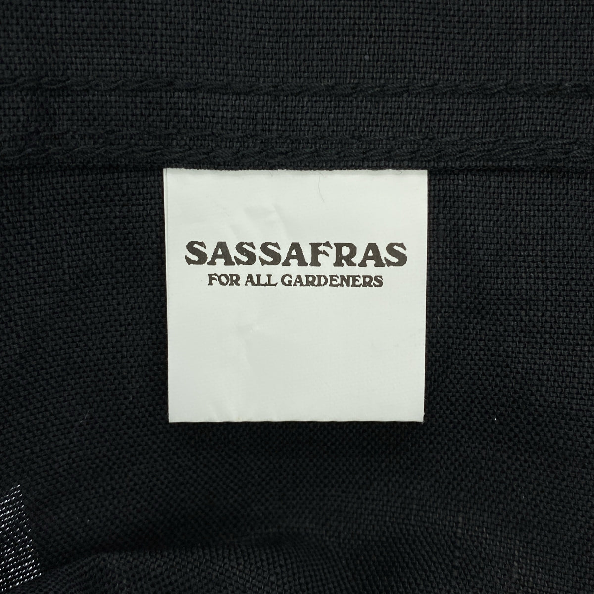 SASSAFRAS / 사사후라스 | Vase Wall Jacket 5.5oz C/L Oxford 코튼 린넨 옥스포드 베스월 가드너 재킷 | L | 남성