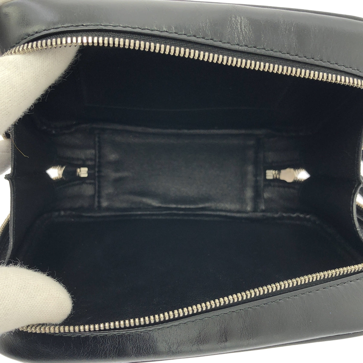 JIL SANDER / ジルサンダー | J-VISION CLUTCH 2way ショルダーバッグ | ブラック | レディース