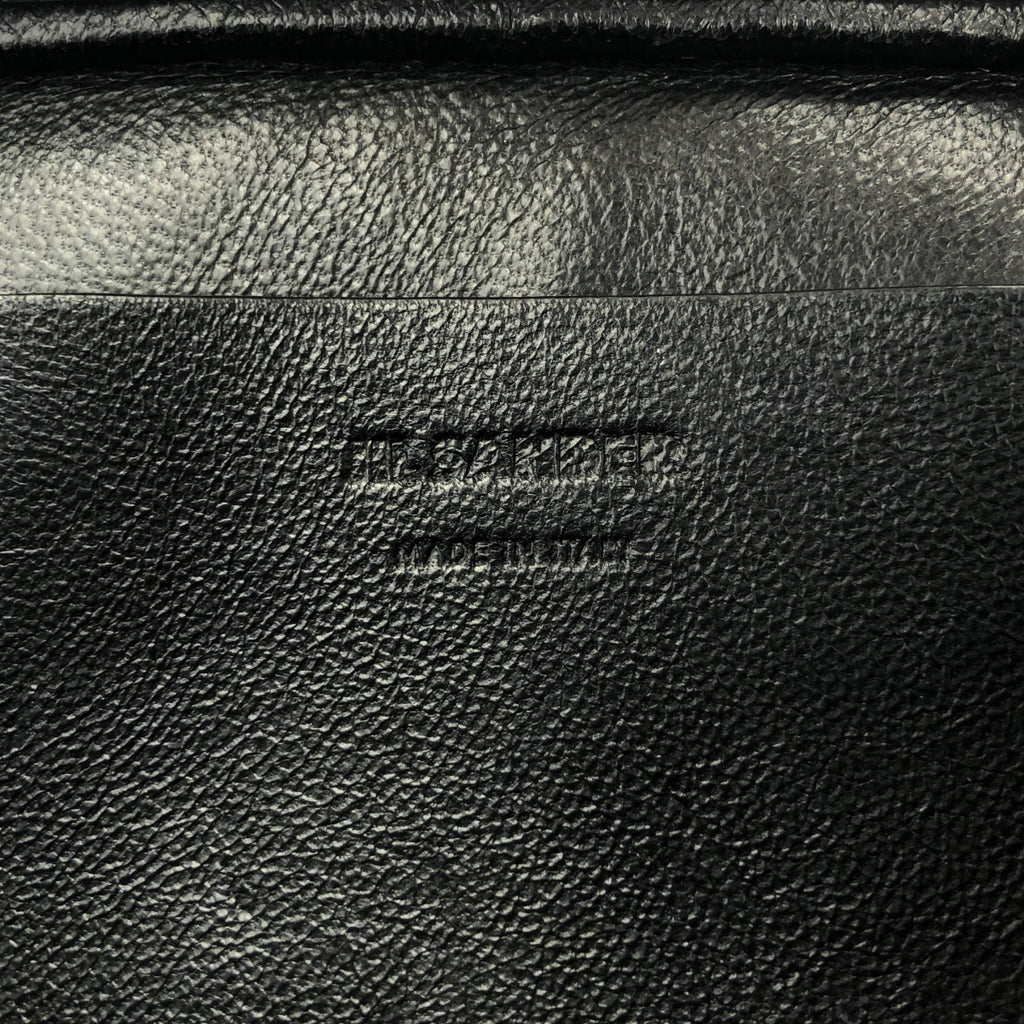 JIL SANDER / ジルサンダー | J-VISION CLUTCH 2way ショルダーバッグ | ブラック | レディース