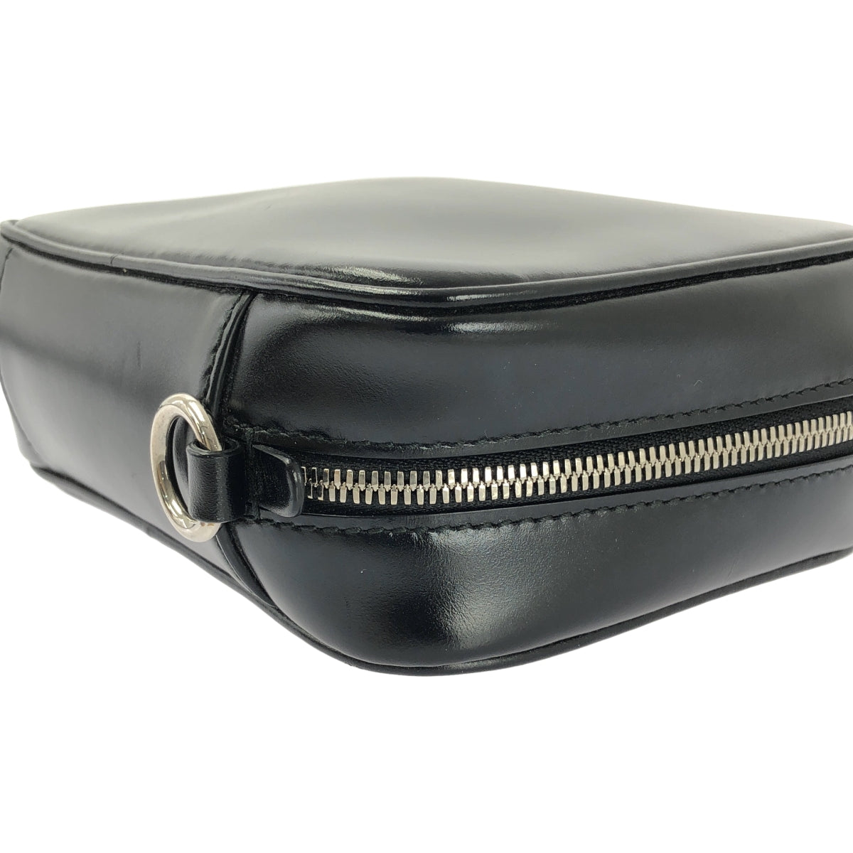 JIL SANDER / 질산더 | J-VISION CLUTCH 2way 숄더백 | 블랙 |