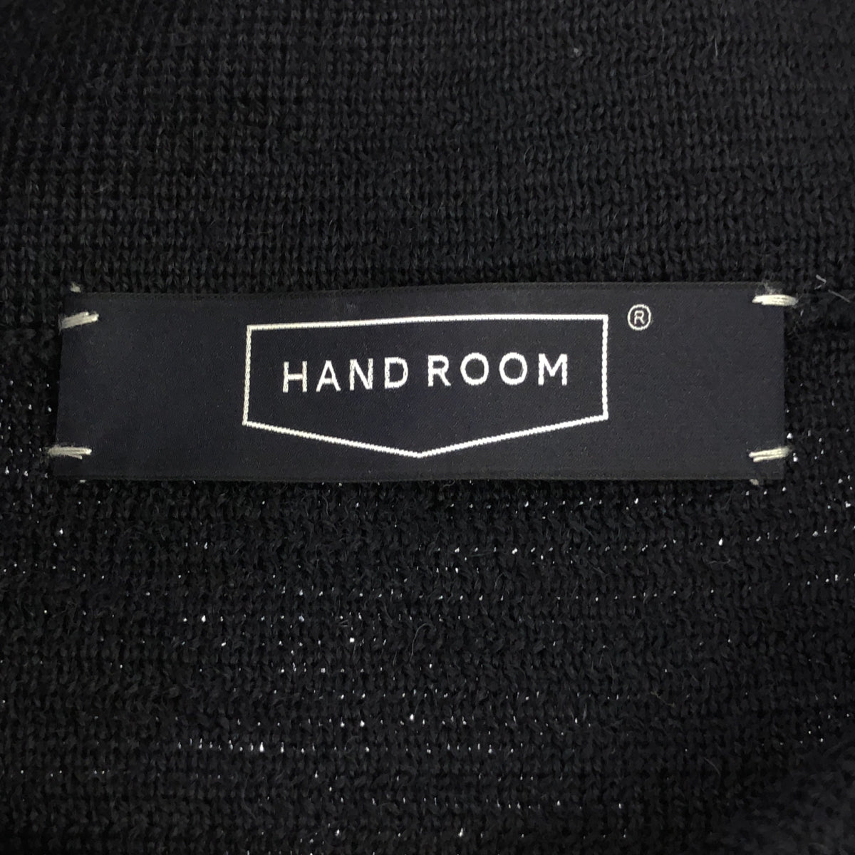 HAND ROOM / ハンドルーム | ウール ミラノリブ ニット ジャケット | M | ネイビー | レディース