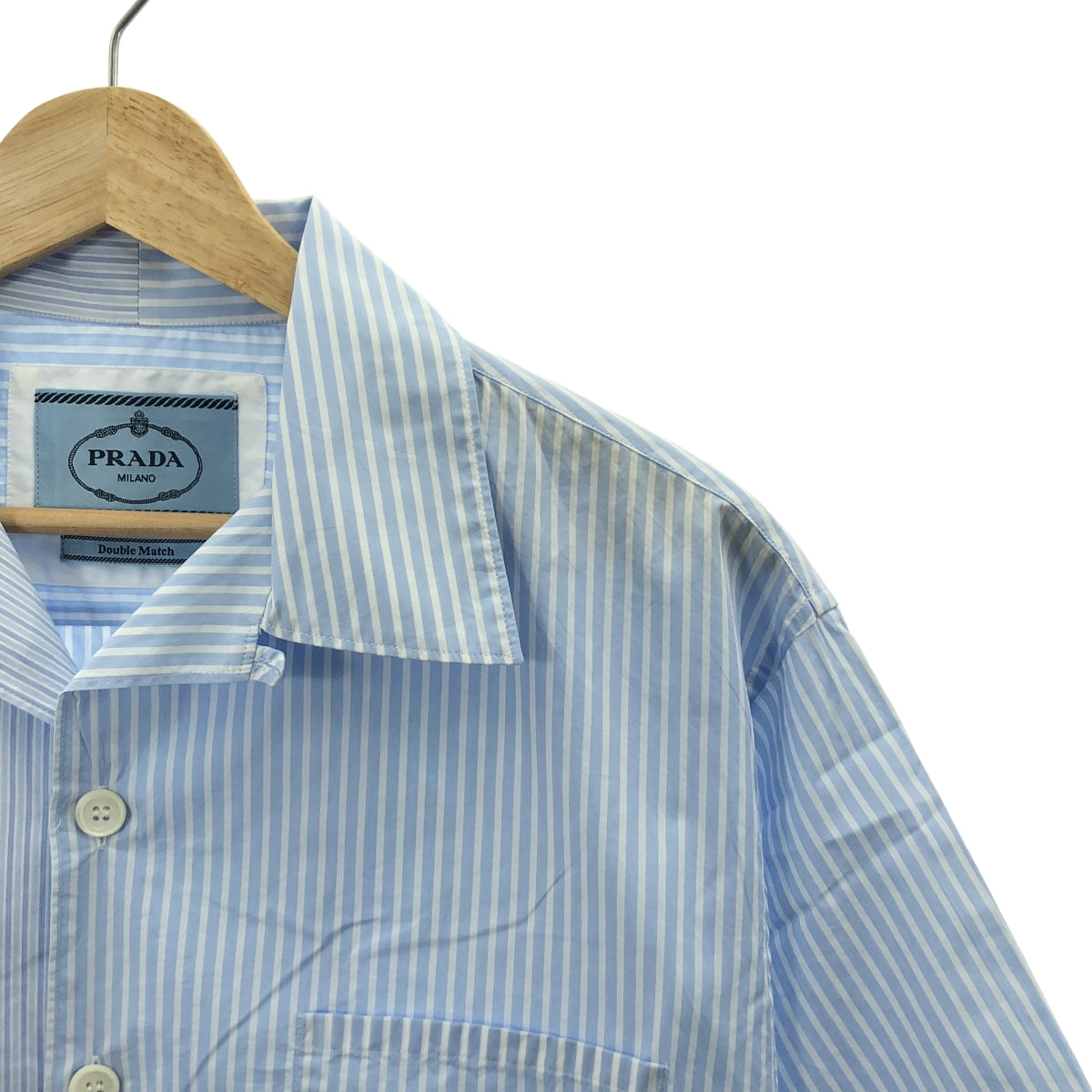 美品】 PRADA / プラダ | 2025SS | ダブルマッチ ストライプ 切替