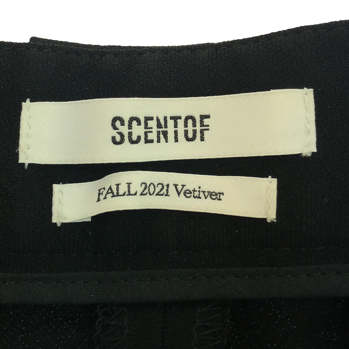 AP STUDIO / エーピーストゥディオ | SCENTOF Ace タックパンツ | 38 | ブラック | レディース