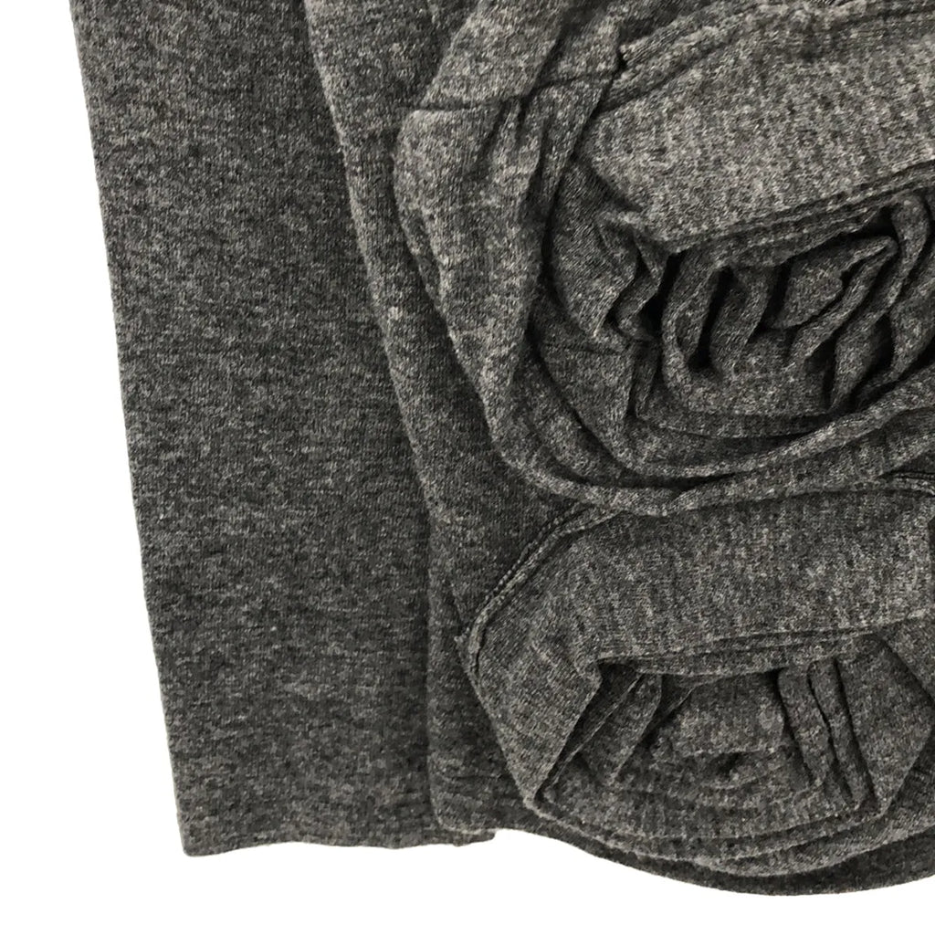 COMME des GARCONS | 2013秋冬 | 3D裝飾前切針織| XS |灰色 |女性的