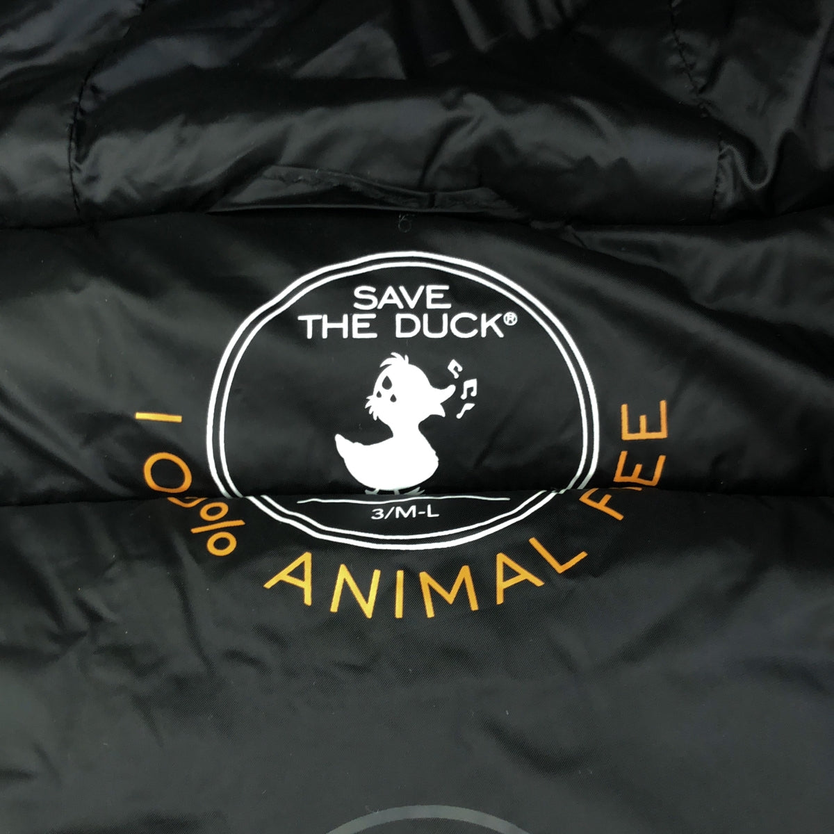 SAVE THE DUCK / 拯救鴨子 | LYSA D40279W IRIS 羽絨外套 | 3 (M/L) | 黑色 | 女款