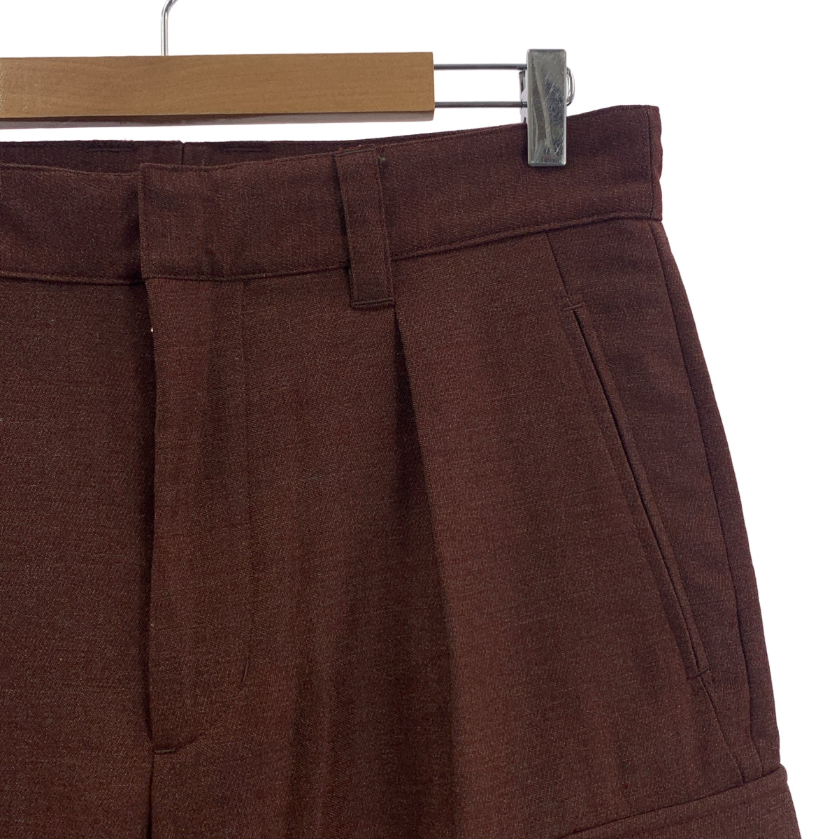 FENDART / フェンダール | Officer Dress Cargo Pants ウール オフィサー ドレス カーゴパンツ | 40 |