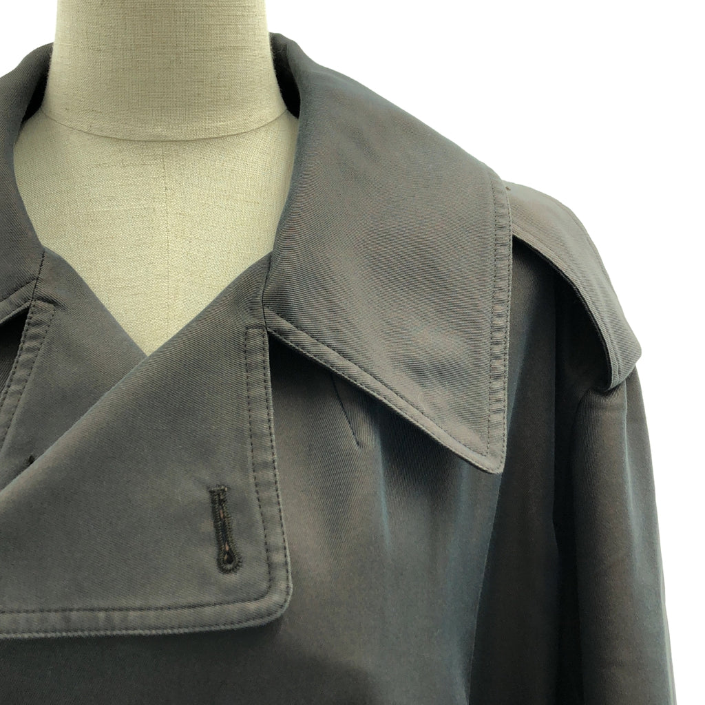 DRIES VAN NOTEN / 드리스 반 노텐 | 오버 실루엣 벨티드 트렌치 코트 | XS | 남성