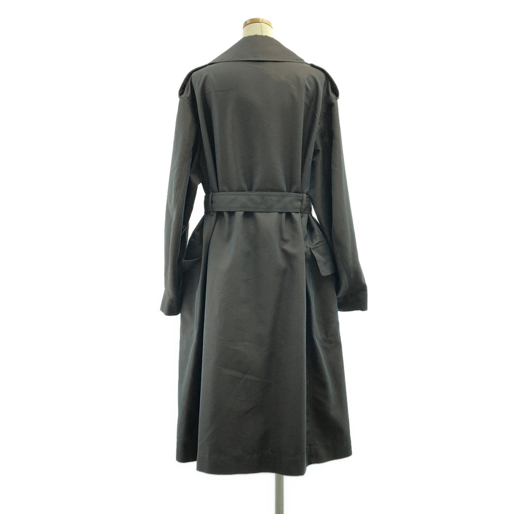 DRIES VAN NOTEN / 드리스 반 노텐 | 오버 실루엣 벨티드 트렌치 코트 | XS | 남성
