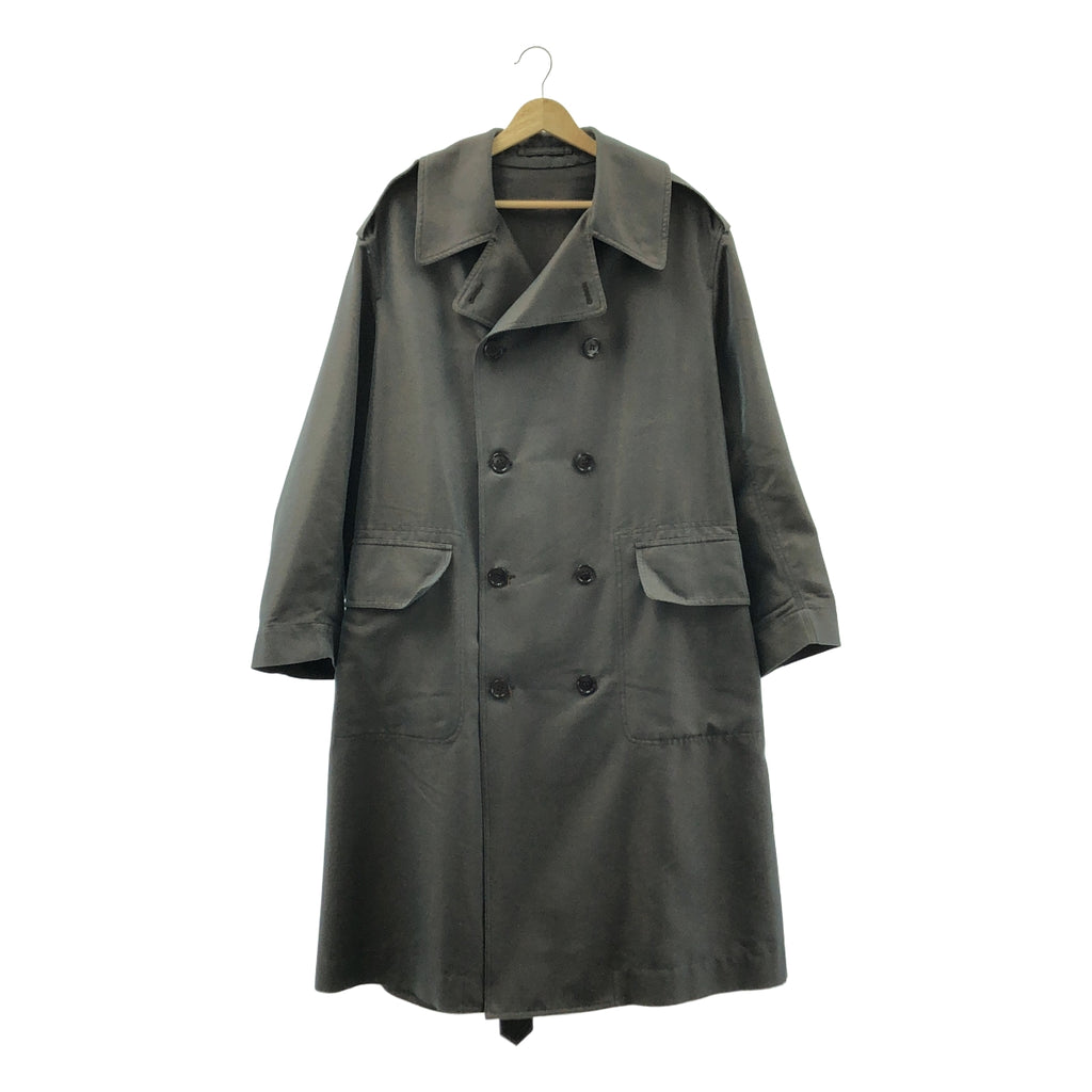 DRIES VAN NOTEN / 드리스 반 노텐 | 오버 실루엣 벨티드 트렌치 코트 | XS | 남성