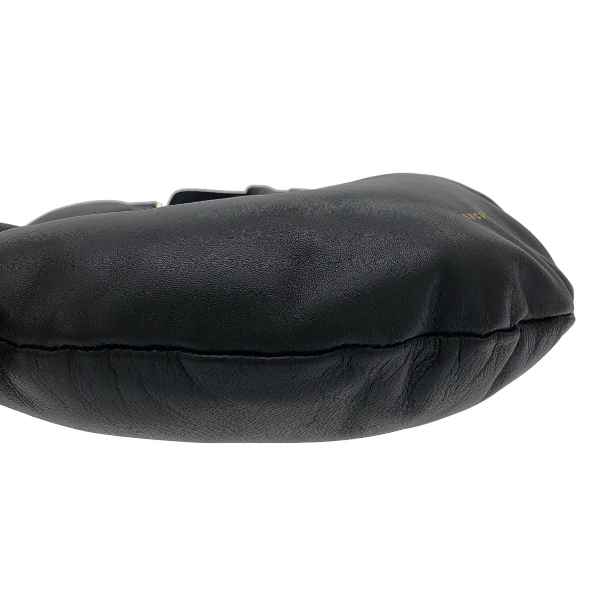 【미품】 sacai / 사카이 | 2023SS | Neck Pillow Bag / 로고 가죽 숄더백 | 블랙 | 여성