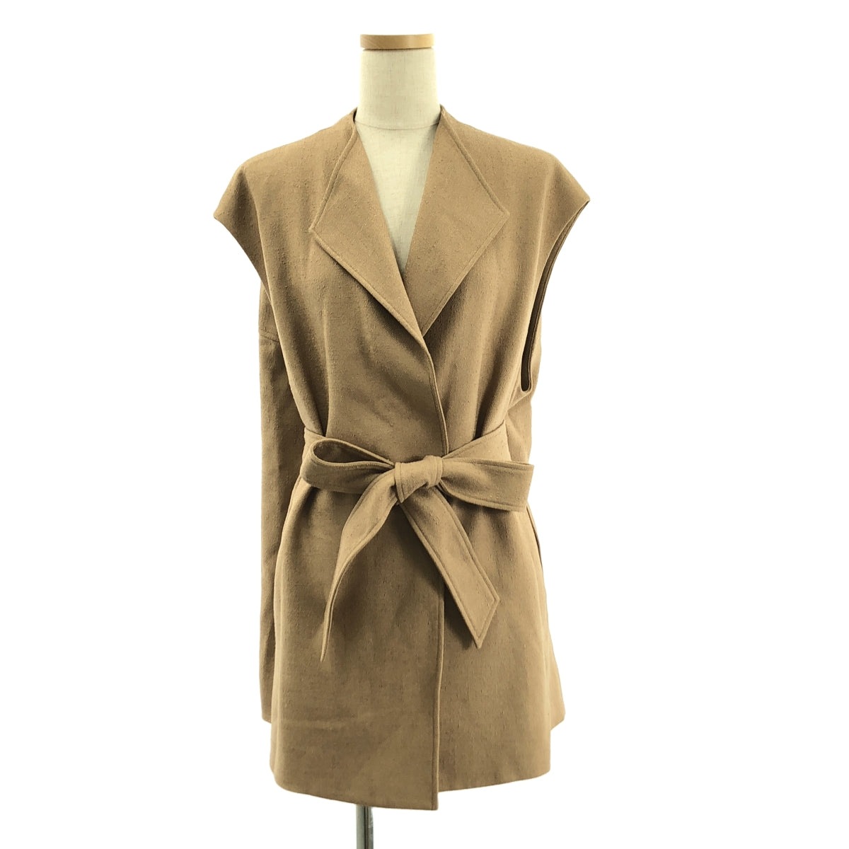 allureville / アルアバイル | ツイード ベルテッド ジレ | 2 | レディース