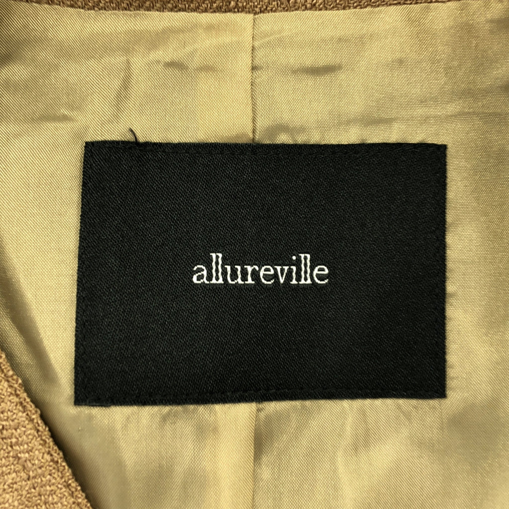 allureville / アルアバイル | ツイード ベルテッド ジレ | 2 | レディース