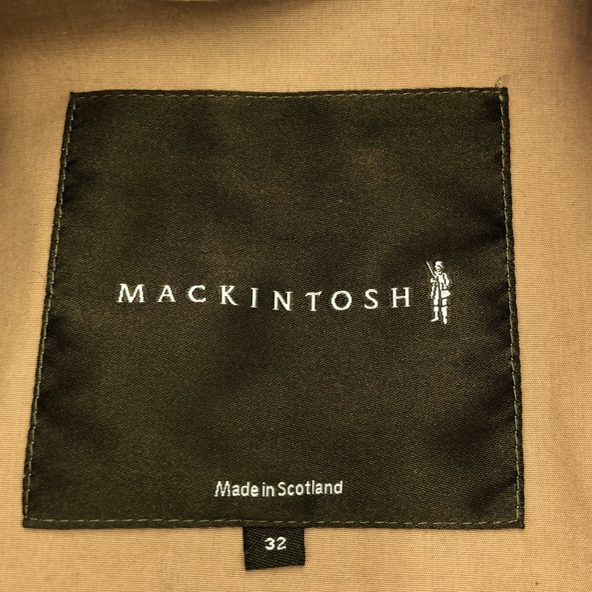 MACKINTOSH / マッキントッシュ | × Loro Piana / ロロピアーナ ベルテッド トレンチコート / ロゴ総裏地 | 32 | レディース