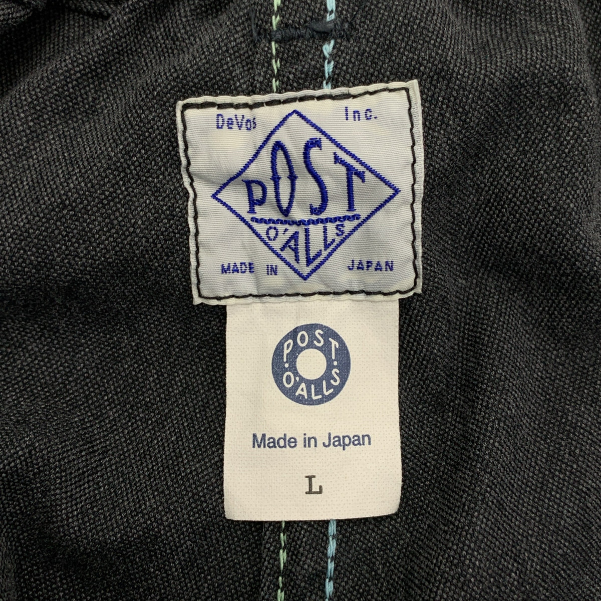 POST O'ALLS | 後腰抽繩褲 | L碼 | 男士