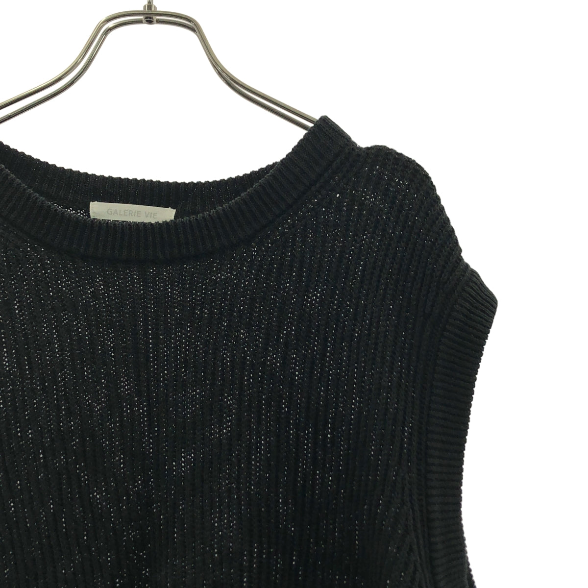GALERIE VIE / ギャルリーヴィー | 2021SS | リネン ノースリーブプルオーバー ベスト | S | レディース