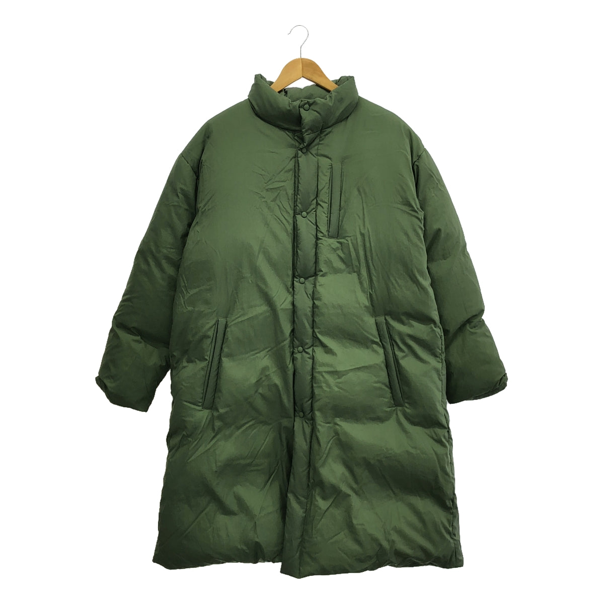 POLYPLOID / Polyploid | STAND COLLAR PUFFER / Over Down Coat | 3 | khaki | Men's