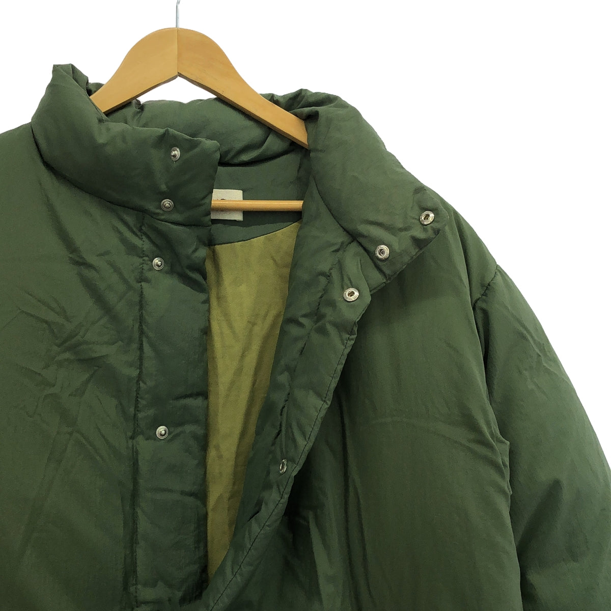 POLYPLOID / Polyploid | STAND COLLAR PUFFER / Over Down Coat | 3 | khaki | Men's