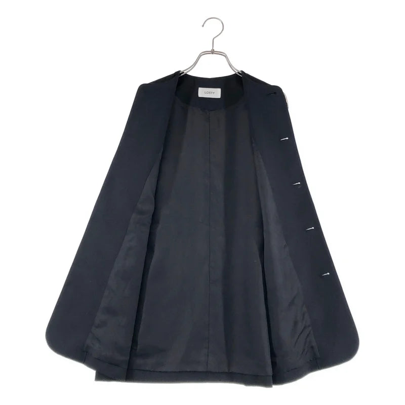 LOEFF / ロエフ | ギャバジン ベスト |