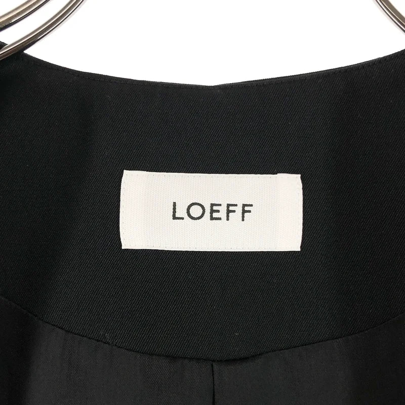 LOEFF / ロエフ | ギャバジン ベスト |