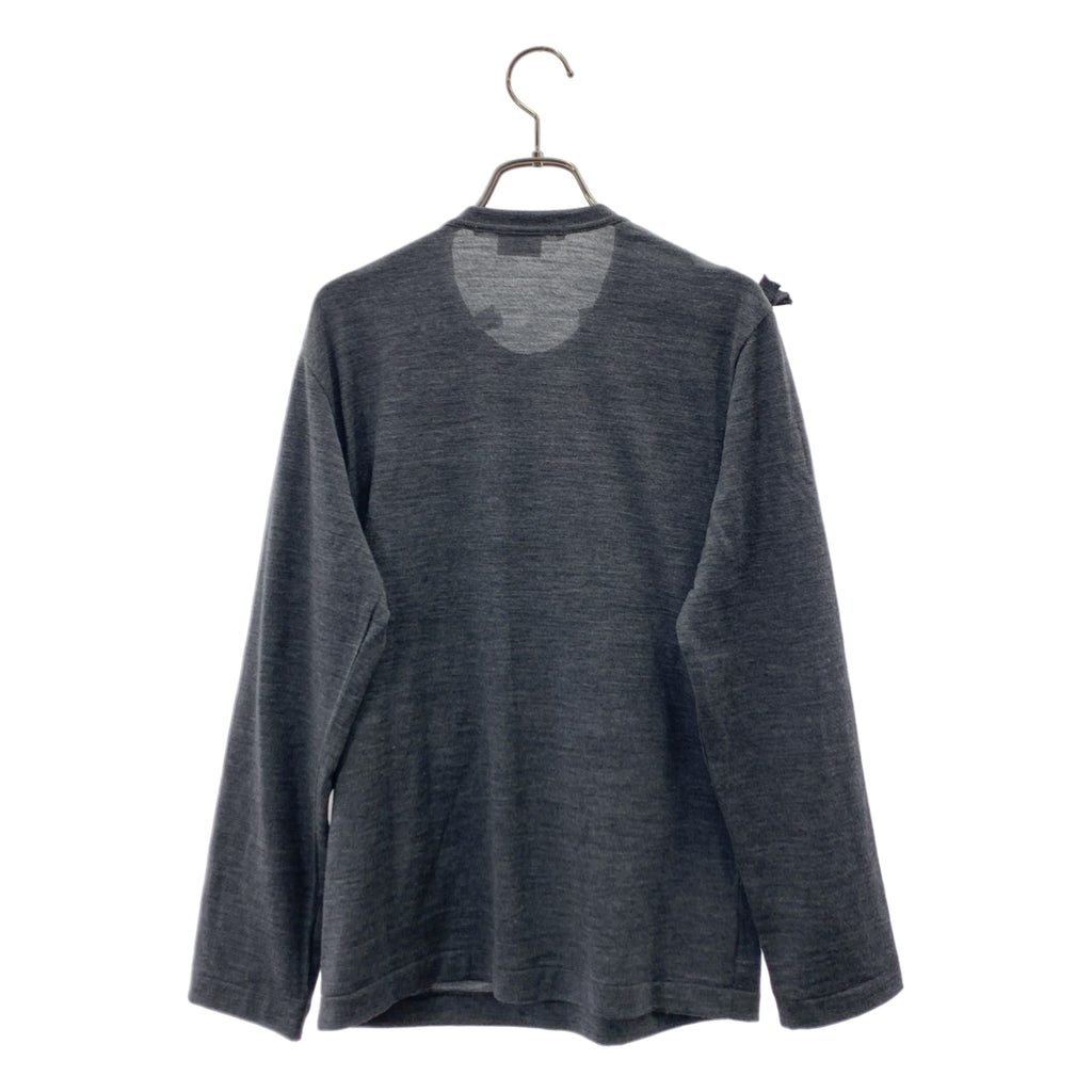 COMME des GARCONS | 2025 秋冬系列 | 羊毛緞帶高針針織衫 | S 碼 | 女款