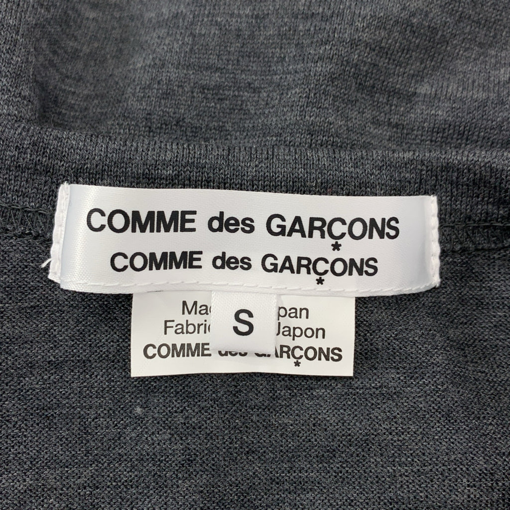 COMME des GARCONS | 2025 秋冬系列 | 羊毛緞帶高針針織衫 | S 碼 | 女款