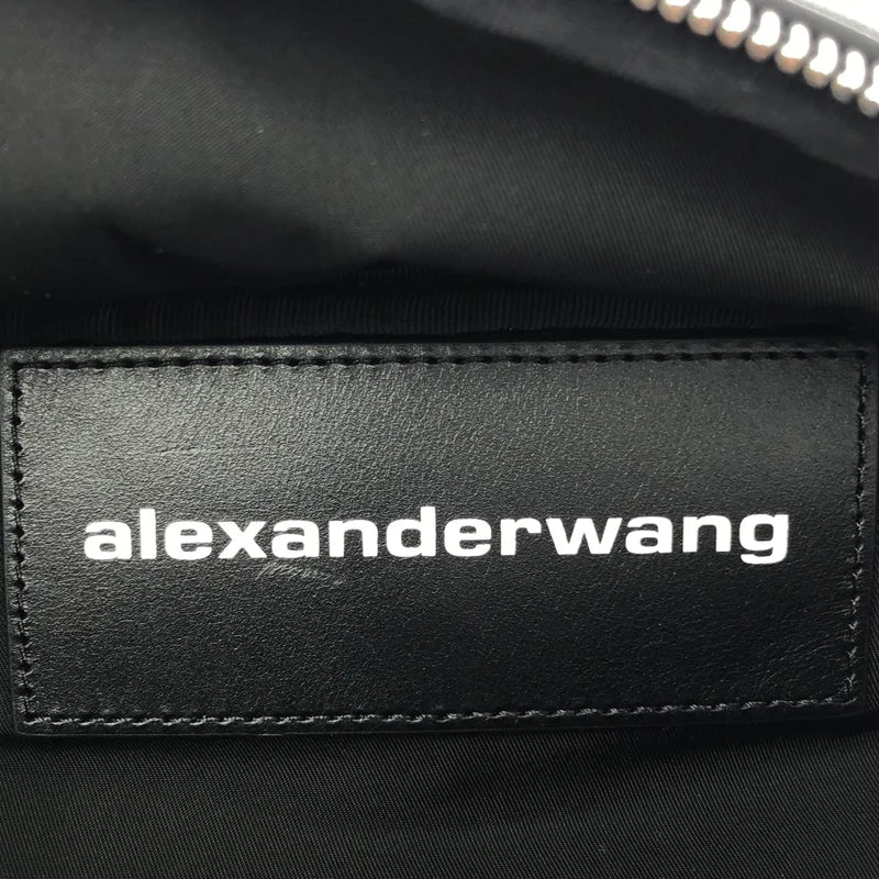 ALEXANDER WANG / アレキサンダーワン | レザー ジップ ボディバッグ |