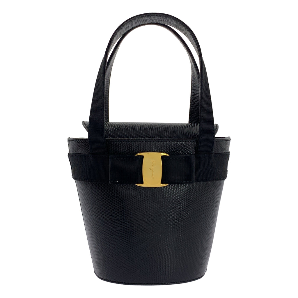 Salvatore Ferragamo | 皮革 Vara Ribbon 水桶包 / 全襯裡，飾有品牌標誌 |