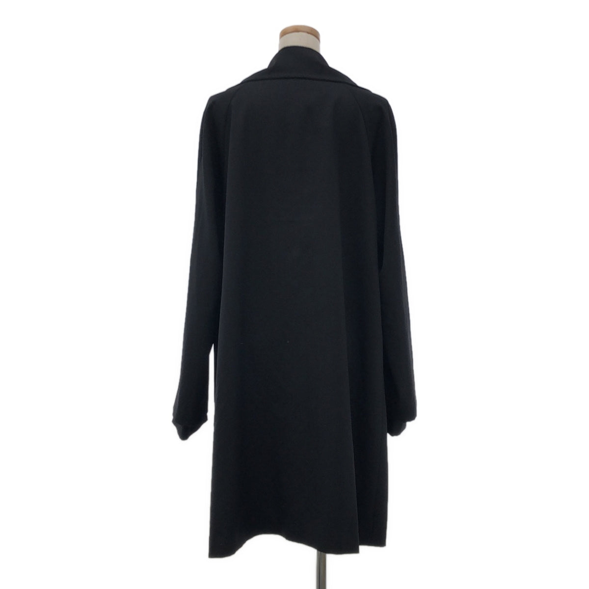 YOHJI YAMAMOTO +NOIR / ヨウジヤマモトプリュスノアール | シングル オーバーコート / シルク総裏地 | 3 | メ – KLD