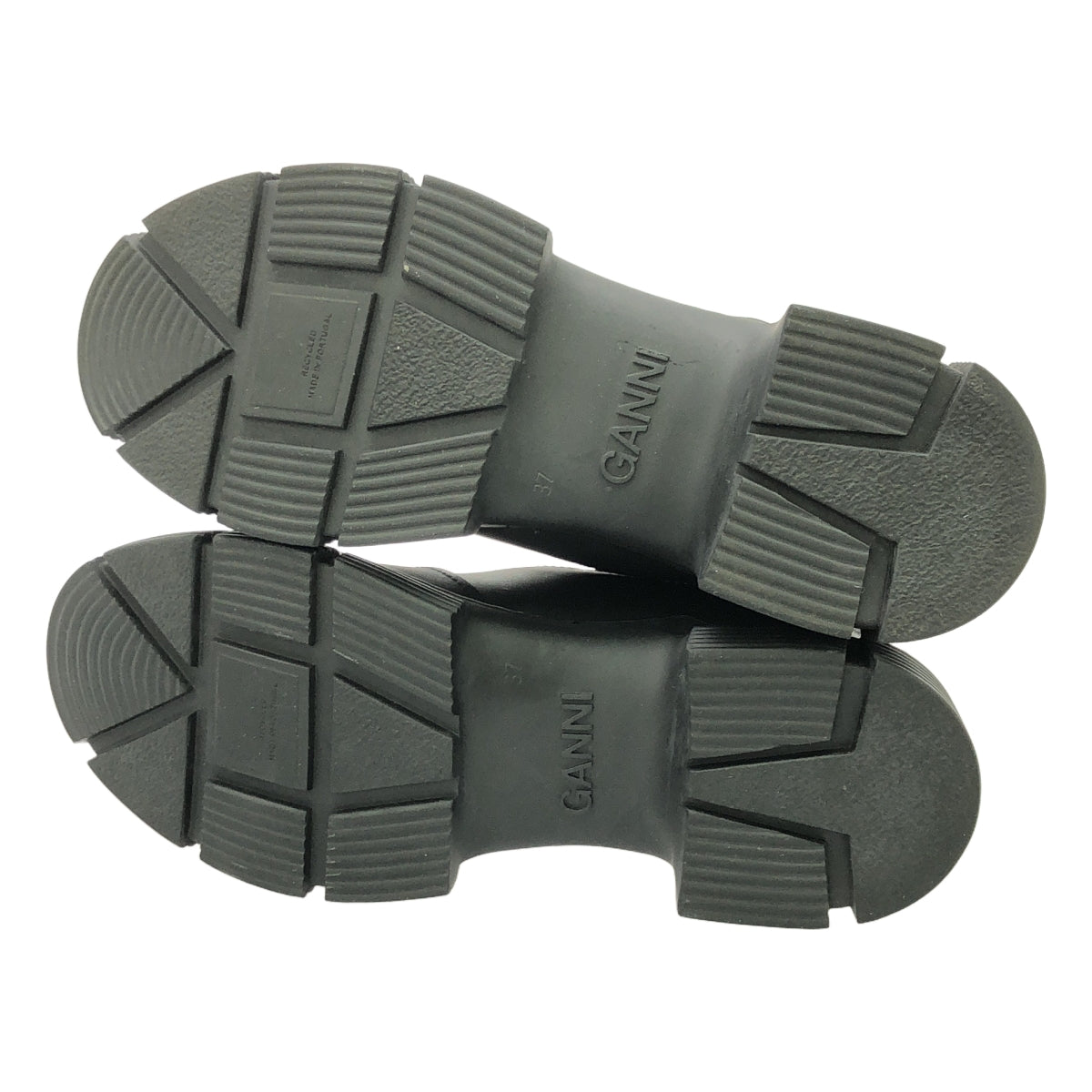 甘尼 / 甘尼 |再生橡膠城市靴 |靴子 | 37 |黑色 |女性的